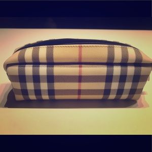 Authentic Burberry pencil case purchased at Saks.